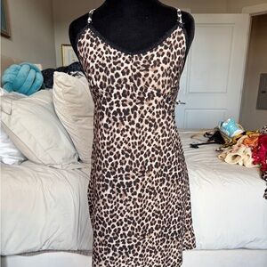 Rene Rofe Leopard Print Chemise